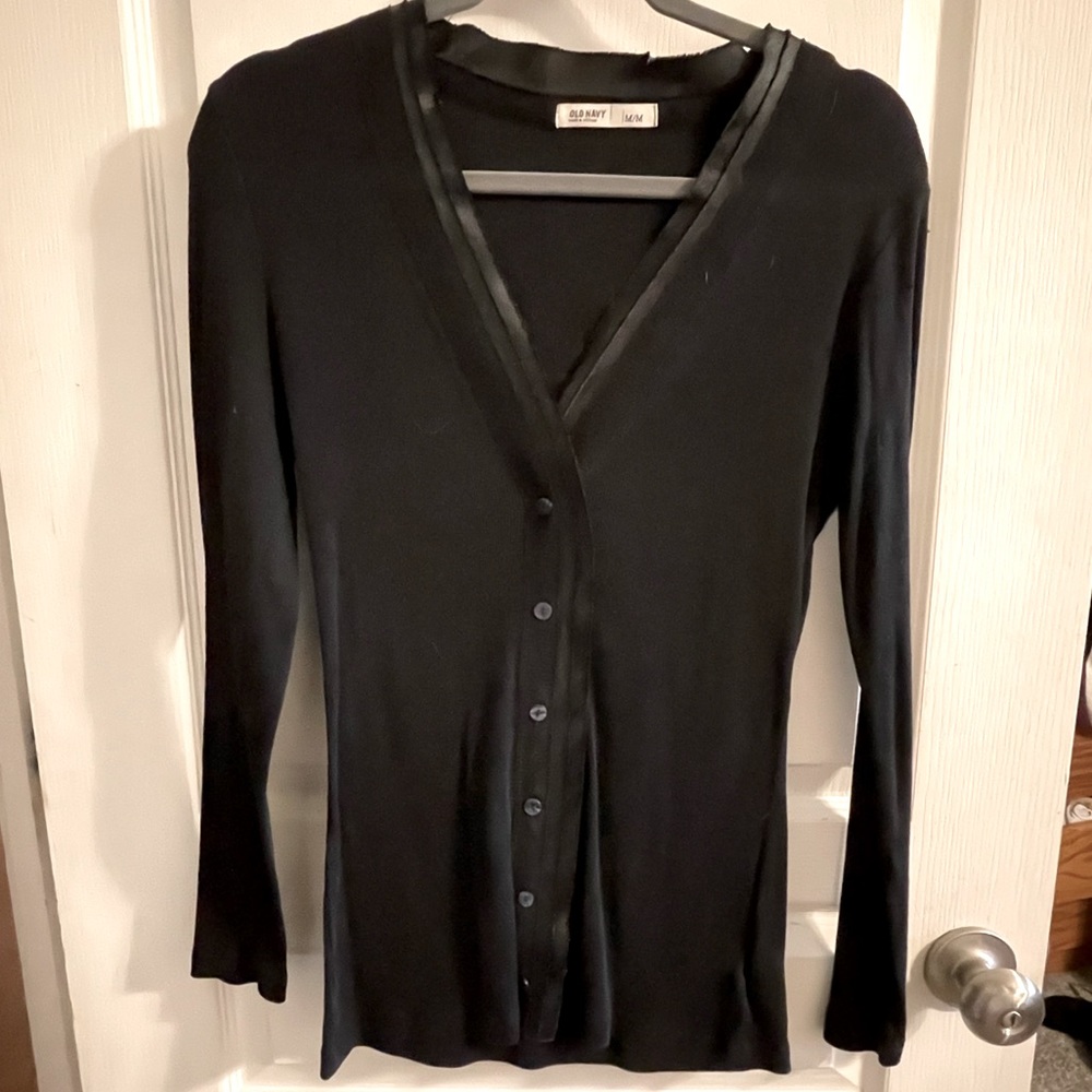 Old Navy Women's V-neck Button Sweater/Cardigan